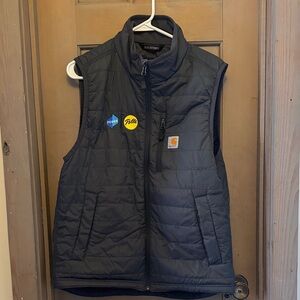 Carhartt Gray Rain Defender Vest